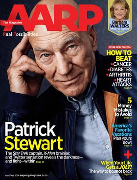 Patrick Stewart talks about Embracing his Troubled Past to find Light in the Darkness