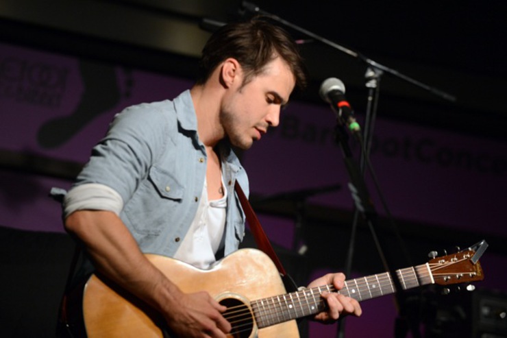 Kris Allen performs at the Soles4Souls charity concert