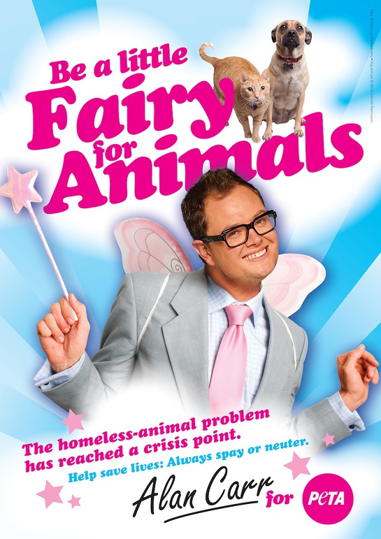 Alan Carr Is An Angel For Animals