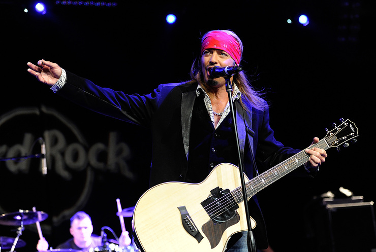 Bret Michaels Performs At Hard Rock Cafe New York