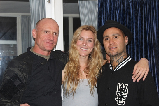 Pete Bethune, Joss Stone and Tiki Taane Pete Bethune, Joss Stone and Tiki Taane