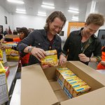 Florida Georgia Line Fights Hunger At Food Bank In NYC