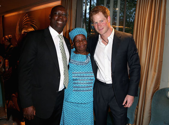 Prince Harry and Prince Seeiso