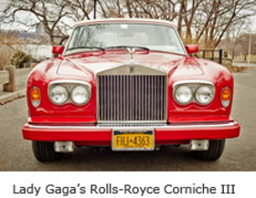 Lady Gaga's Rolls Royce