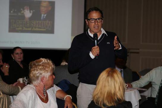 David O. Russell raised $150,000 for the Glenholme School's endowment fund and gymnasium expansion efforts