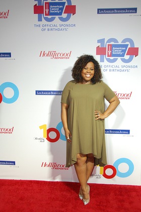 Amber Riley At American Cancer Society Ball