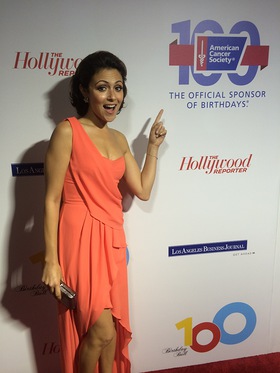 Italia Ricci at American Cancer Society Ball