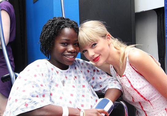The Children's Hospital of Philadelphia (CHOP) announced a $50,000 gift from seven-time GRAMMY winner Taylor Swift The Children's Hospital of Philadelphia (CHOP) announced a $50,000 gift from seven-time GRAMMY winner Taylor Swift