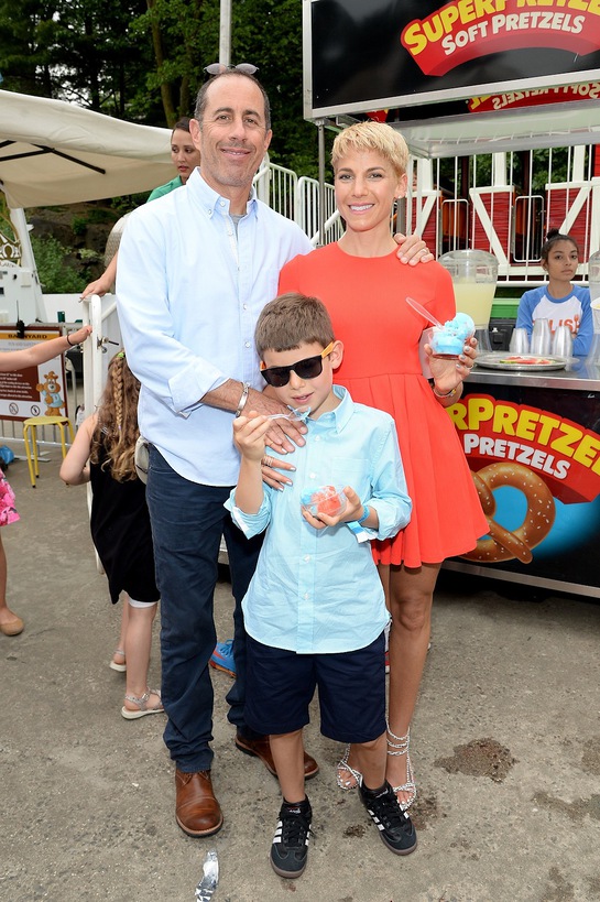 Jessica Seinfeld and Jerry Seinfeld attend the Americans for