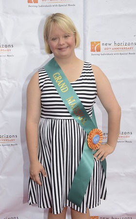 Lauren Potter at New Horizon's 5K Run/Walk Fundraiser