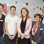 Sarah, Duchess Of York Helps Open Teenage Cancer Trust Unit