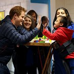 Prince Harry Visits Children With Disabilities In Chile