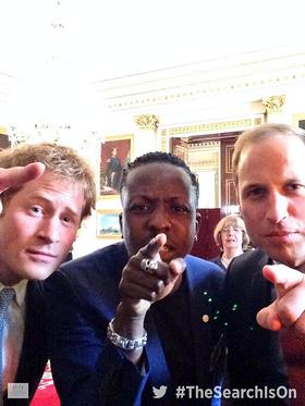 Prince Harry and Prince William Join Jamal Edwards For A Selfie