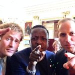 Prince Harry And Prince William Take A Selfie
