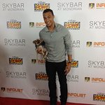 American Football Star Saves Puppy On Red Carpet
