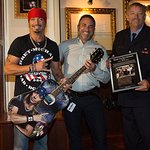 Bret Michaels Donates Guitar To Hard Rock In Tribute To First Responders