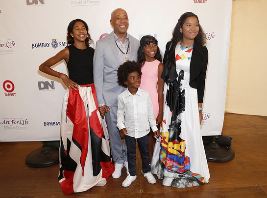 Russell Simmons And Family Russell Simmons And Family