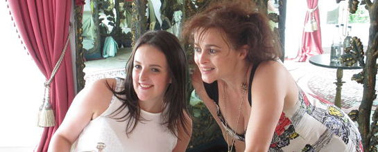 Shealyn Magill and Helena Bonham Carter