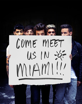 Meet One Direction In Miami