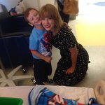 Taylor Swift Visits Patients At Boston Children's Hospital