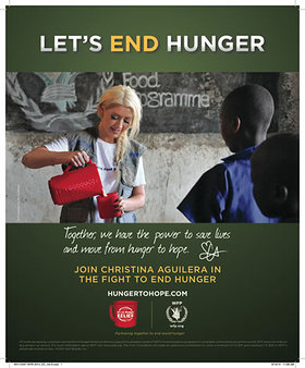 Let's End Hunger With Christina Aguilera