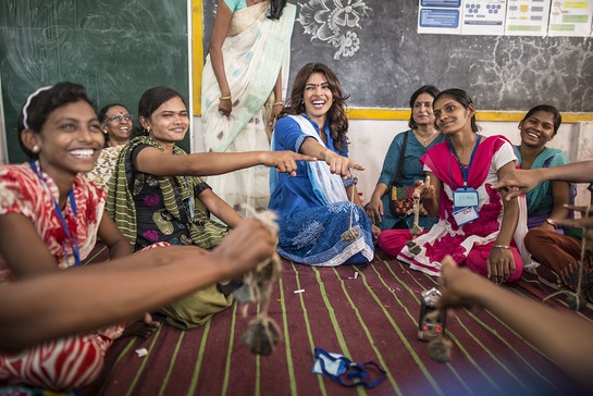 Priyanka Chopra Enjoys A Girls Empowerment Game