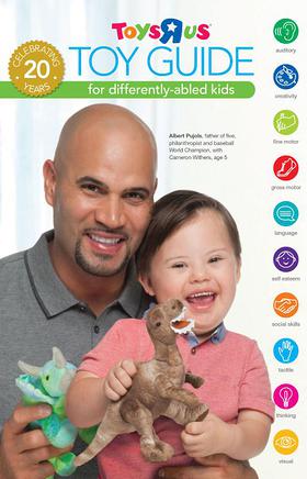 ALBERT PUJOLS SUPPORTs THE 2014 TOYSRUS TOY GUIDE FOR DIFFERENTLY-ABLED KIDS