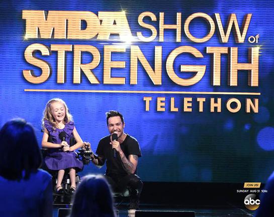 Fall Out Boy bassist Pete Wentz will open the 49th MDA Show of Strength Telethon alongside MDA's 2014 National Goodwill Ambassador Reagan Imhoff