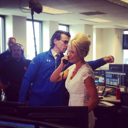 Pamela Anderson At BGC Charity Day In New York