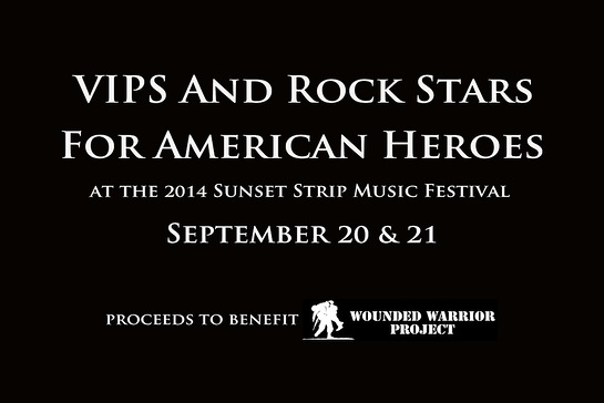 RockItSessions and Orphic Partner for VIPS and Rock Stars For American Heroes at the Sunset Strip Music Festival