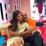 Meet Elisa Sednaoui and Christian Louboutin In Paris