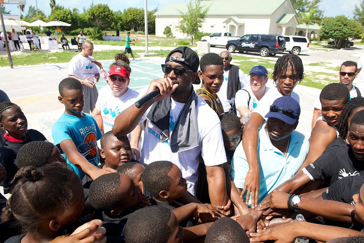 NBA’s Dwyane Wade Joins The Sandals Foundation in Turks & Caicos to launch Game Changer