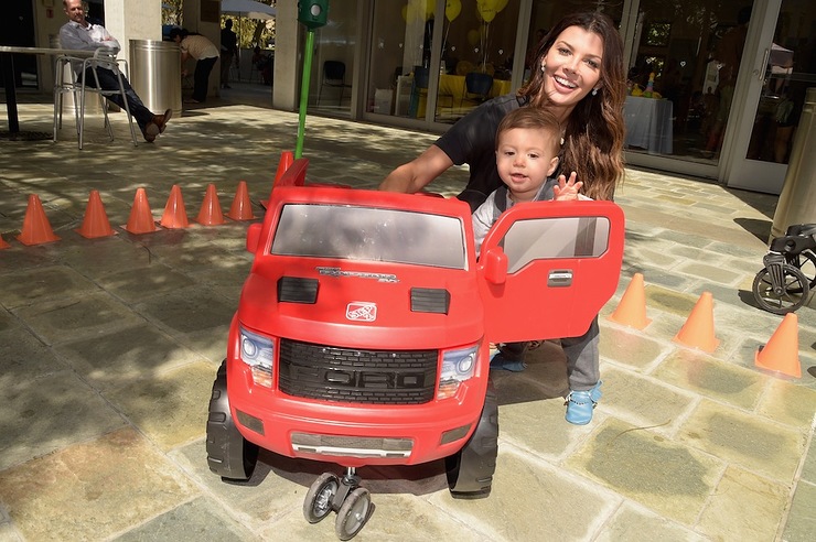 Ali Landry attends Favored.by's Red Carpet Safety Awareness Event