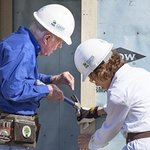 Jimmy Carter Leads Annual Habitat For Humanity Work Project