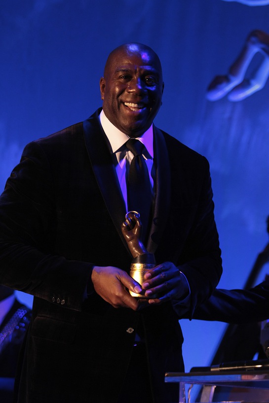 EARVIN MAGIC JOHNSON HONORED AT THE 2014 CAROUSEL OF HOPE BALL