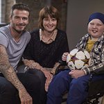 David Beckham Surprises Young Cancer Patient