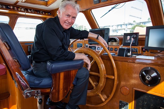 Martin Sheen unveiled the newest vessel in Sea Shepherd's fleet, the R/V Martin Sheen