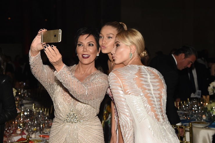 Kris Jenner at Gabrielle's Angel Foundation Angel Ball