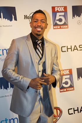 Nick Cannon poses on the red carpet at Hard Rock Cafe in Times Square during A Tribute to Nick Cannon Nick Cannon poses on the red carpet at Hard Rock Cafe in Times Square during A Tribute to Nick Cannon