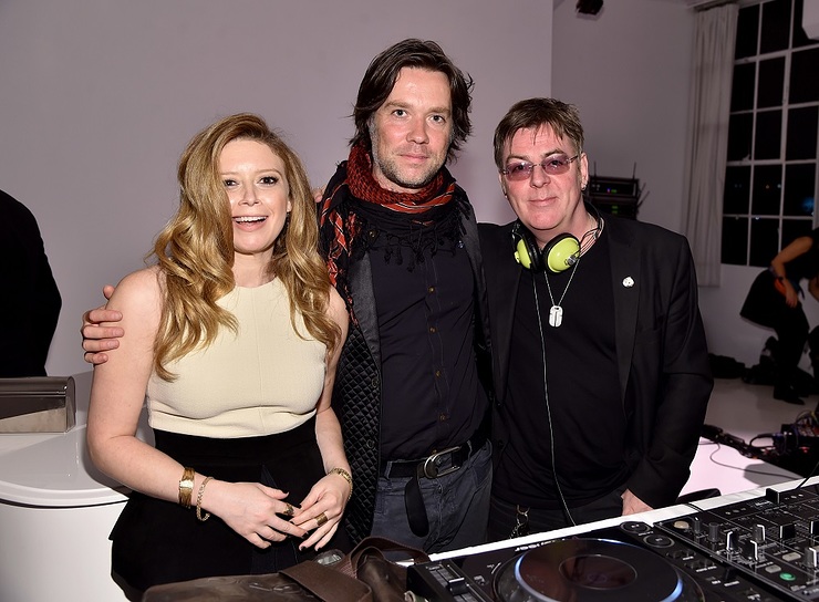 Rufus Wainwright, Natasha Lyonne and Andy Rourke