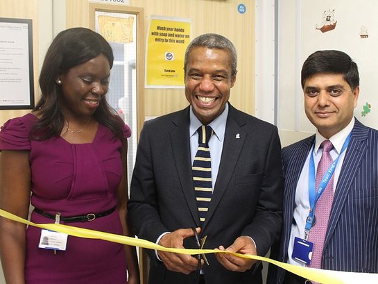 Holby City Star Opens King's Variety Children's Unit