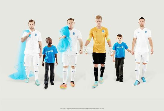 Wayne Rooney, along with Joe Hart, Gary Cahill and Jack Wilshere