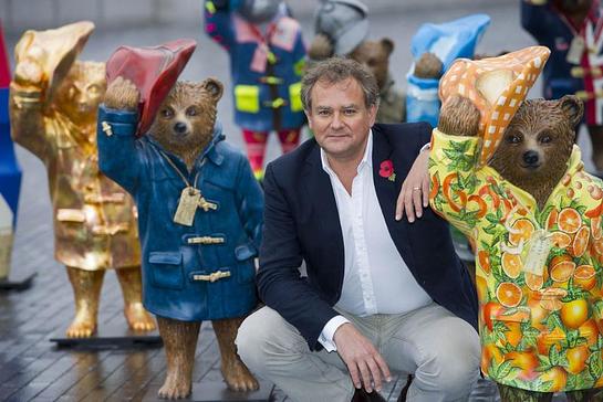 Hugh Bonneville attends the launch of The Paddington Trail in London