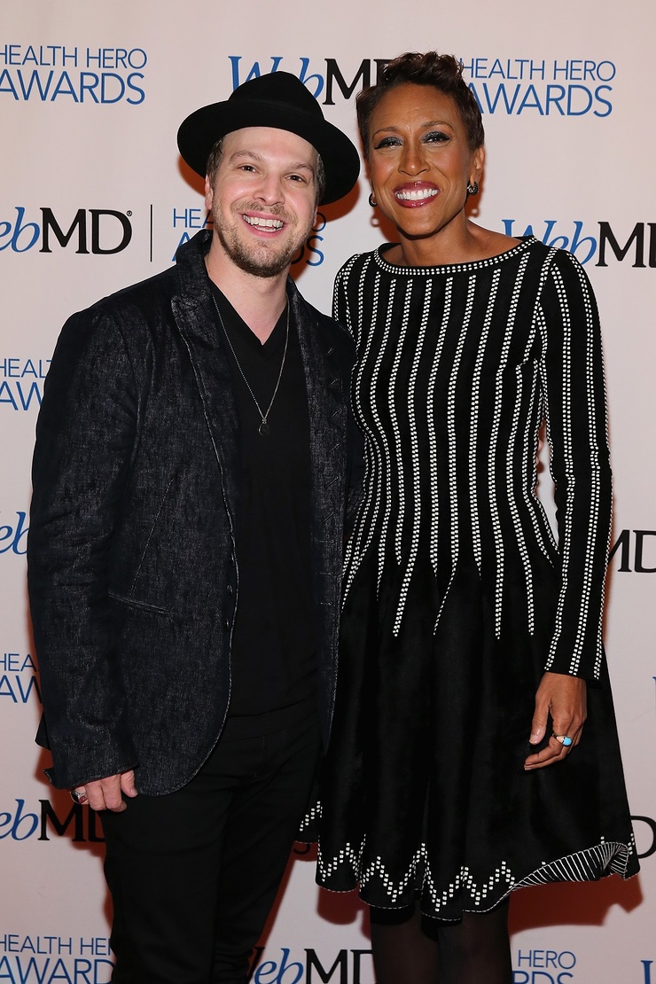 Gavin DeGraw And Robin Roberts