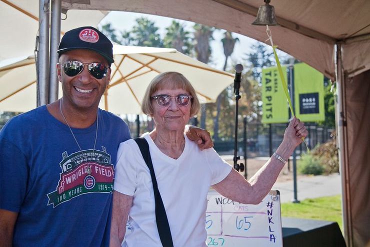 Tom Morello and his Mom