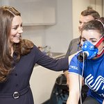 Duchess Of Cambridge Attends SportsAid Workshop