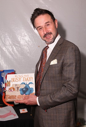 David Arquette With My Very, Very Busy Day!