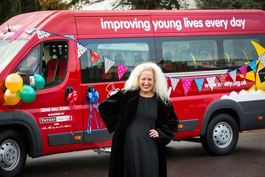 TOWIE Star Debbie Douglas Presents A Variety Sunshine Coach