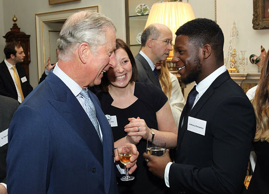 The Prince of Wales meets ambassadors for Safer London