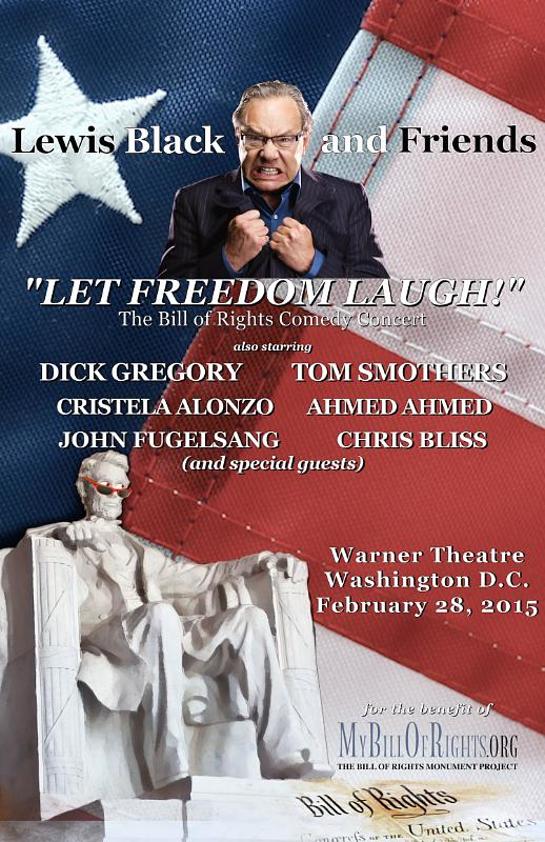 Lewis Black and Friends: A Night To "Let Freedom Laugh" comes to Warner Theatre in Washington DC